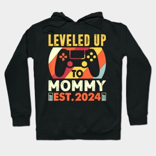 Soon To Be Mom 2024 I Leveled Up To Mommy 2024 Hoodie